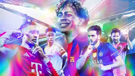 ESPN百大球星:巴黎13人入选创纪录 梅西莱万连续十届在列 ESPN百大球星:巴黎13人入选创纪录 梅西莱万连续十届在列