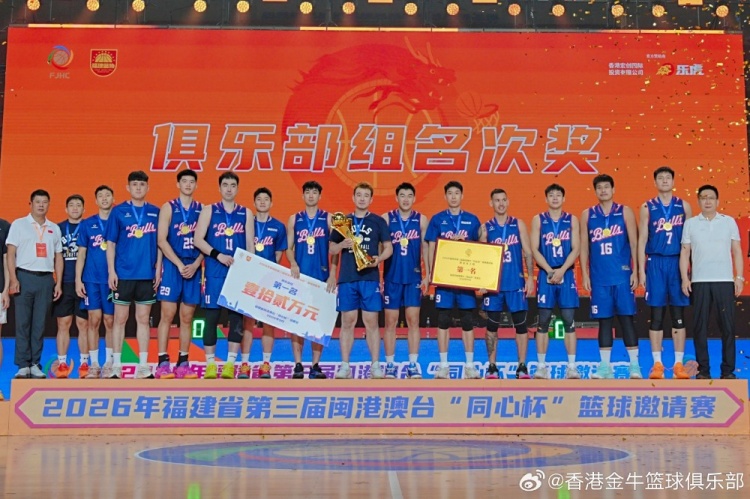 香港金牛第三届同心杯三连胜夺冠！区俊炫获得MVP！